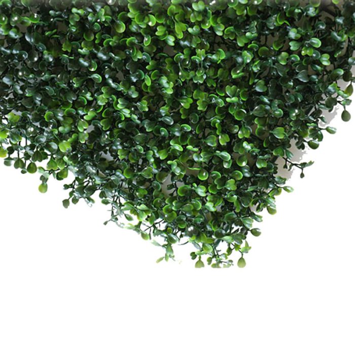 Artificial boxwood hedge green wall panels